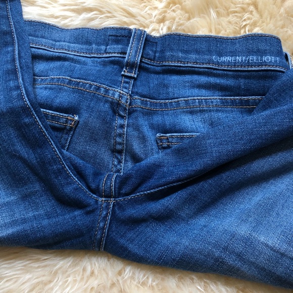 Current Elliott Stiletto Destroyed Skinny jeans 25 - Picture 8 of 8